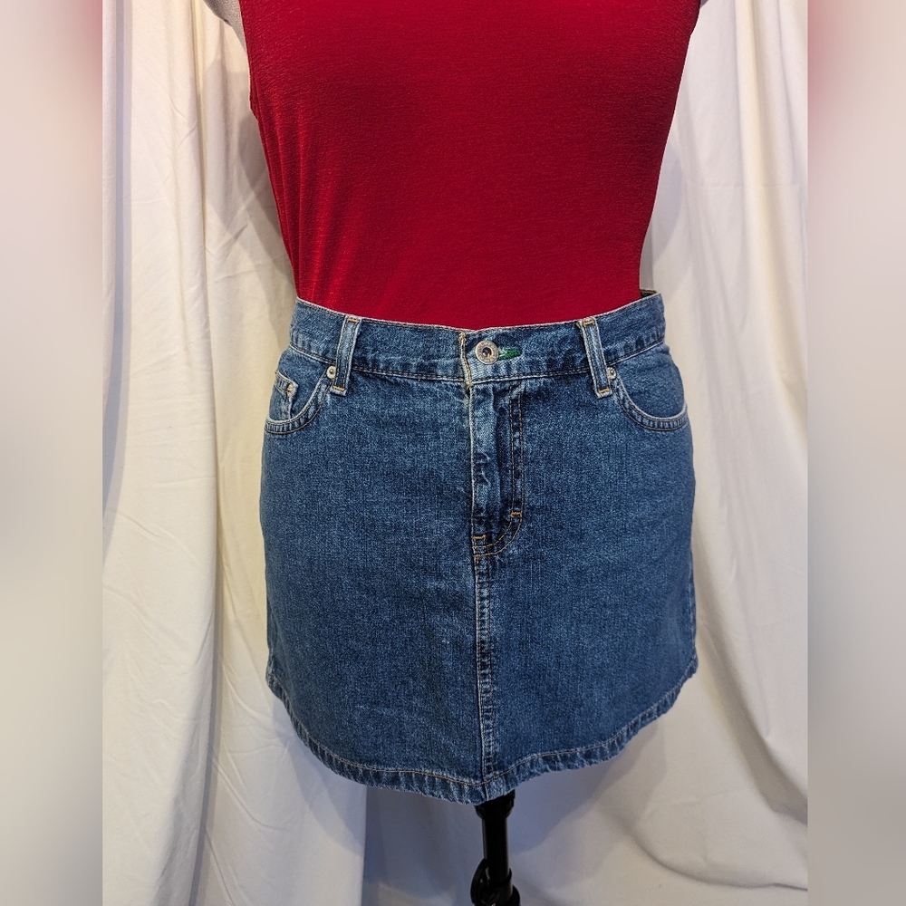 Tommy Jeans Denim Mini Skirt Size 11